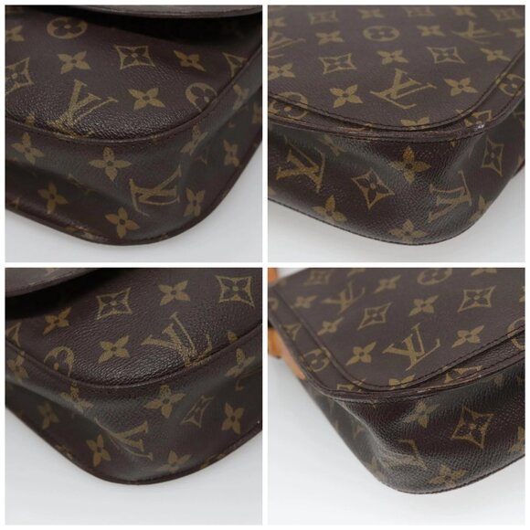 LOUIS VUITTON Monogram Saint Cloud GM Shoulder Bag M51242 LV Auth 140052 - Picture 14 of 15